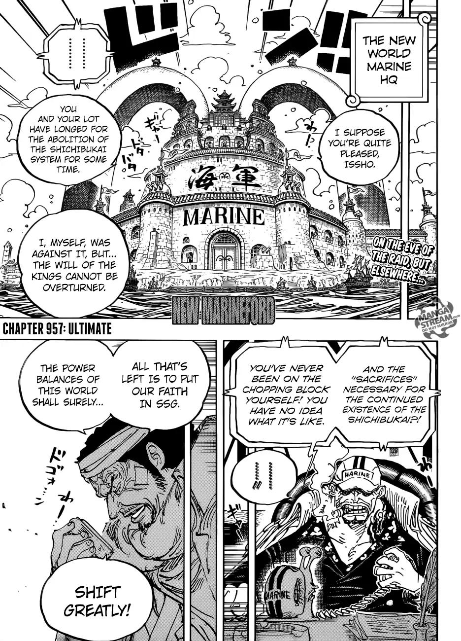 One Piece Chapter 957 4